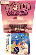AQUA "Mania Remix Vol. 1" Japanese CD Obi, Inserts + Barbie Girl 7" Pink