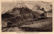 Old postcard AK Chemin de Fer