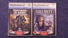 Call of Duty Finest Hour & Brothers in Arms: Road to Hill 30 PS2 Playstation 2