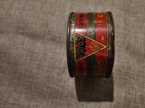 Antica scatola latta tonno - scatola,