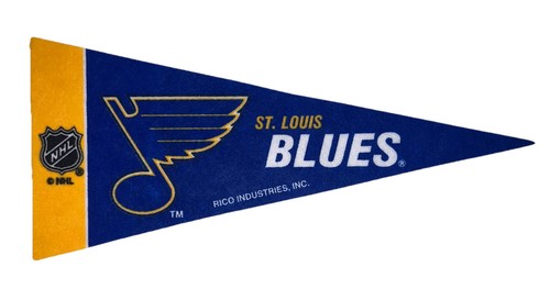 Louis blues mini pennant - st.,