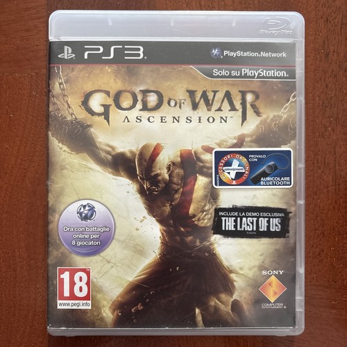 God war ascension ps3 disco - war,