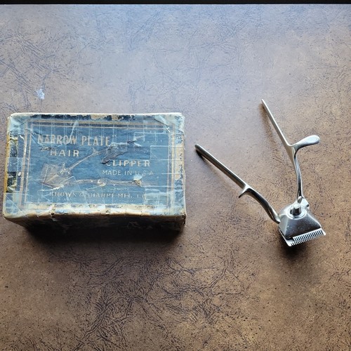 Tagliacapelli vintage marrone