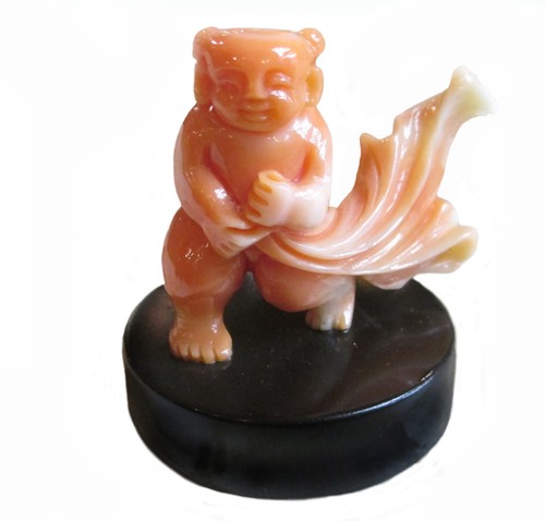 Statua miniatura corallo - statua,