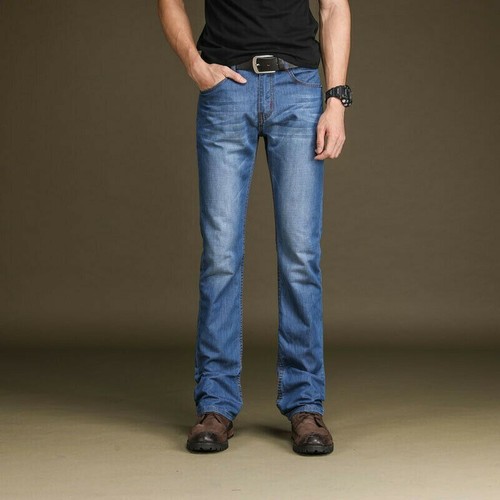 Uomo zampa bootcut pantaloni - bootcut,