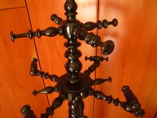 Appendiabiti (attaccapanni) antico fine ‘800 legno a rocchetta smontabile  -