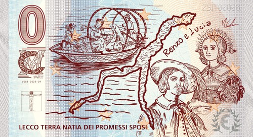 Zerosouvenir banconota euro - zerosouvenir,