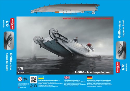 Mikro mir 028 torpediniera - 72-028,