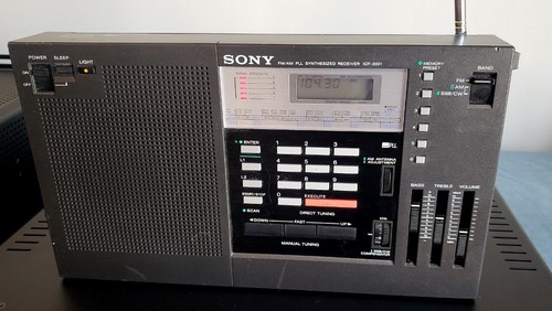 Sony icf 2001 - icf-2001, pll