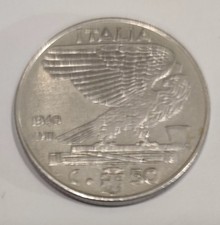 Moneta Da 50 Centesimi di Lire