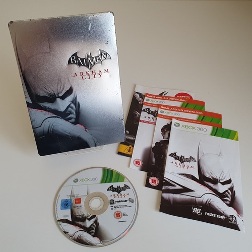 Batman arkham city steelbook - arkham,