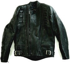 Giacca di pelle BELSTAFF Outlaw motociclista moto Harley 50 M-L