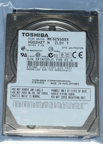 Toshiba 320 disco rigido - 320, gb