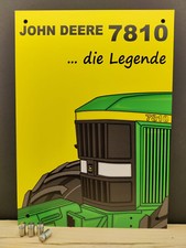 Targa officina John Deere 7810