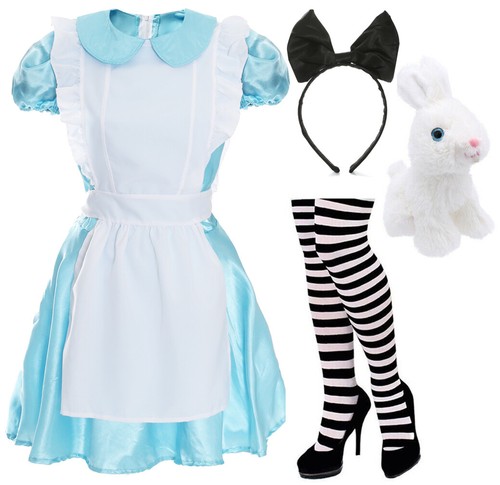 Costume donna alice - costume, nel
