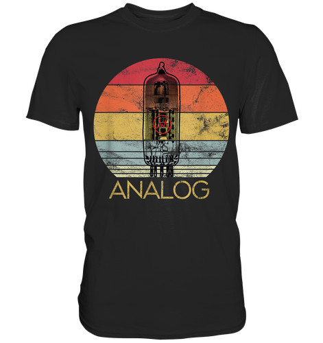Shirt radio analogica tubo - radio, |