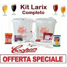 KIT DI FERMENTAZIONE BIRRA "LARIX"+MALTO COOPERS 23 LT PER FARE BIRRA COMPLETO