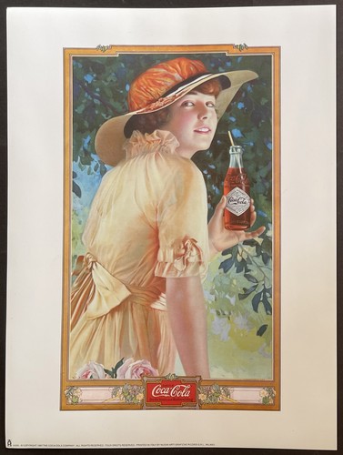 Coca cola poster pubblicitario - coca,
