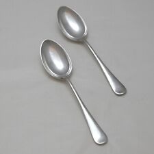 OLD ENGLISH Mappin Plate MAPPIN & WEBB Argento Servizio Posate Coppia Cucchiai da Tavola