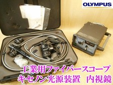 Endoscopio industriale a fibra ottica OLYMPUS IF11D4-20 unità sorgente lumino...