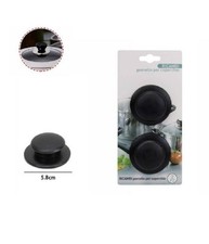 Set 2 Pezzi Pomelli Per Coperchi Ricambi Universali Pentole Padelle Manici 66373