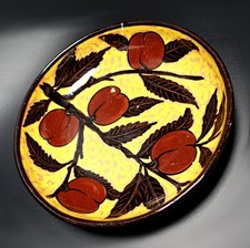 Piatto in ceramica decoro a
