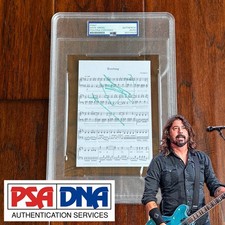 DAVE GROHL Autografo EVERLONG
