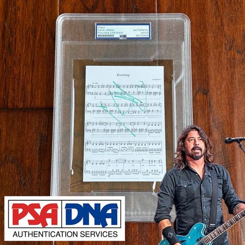 Dave grohl autografo everlong - dave,