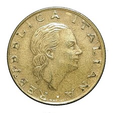 [NC] REPUBBLICA ITALIANA - 200 LIRE 1978 - MEZZALUNA SOTTO IL COLLO (sg0002)