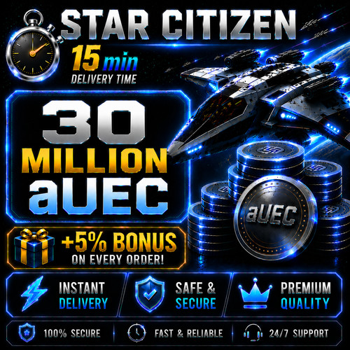Star citizen auec - star, 30.000.000