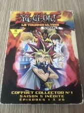 COFFRET COLLECTOR 5 DVD YUGIOH YU-GI-OH ! SAISON 5 LE TOURNOI ULTIME EP. 1 À 20