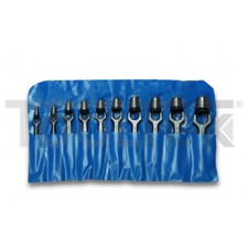 Fustelle acciaio set - acciaio, 10pz