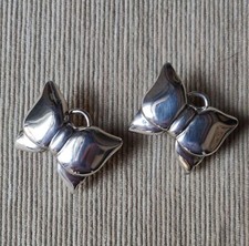 Orecchini Farfalla Vintage in Argento 925