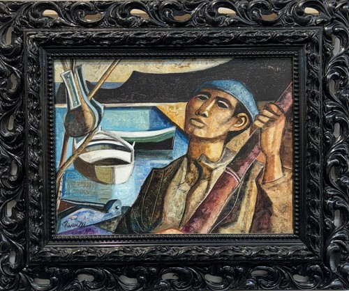 Lucio ranucci pescatore olio - ranucci,