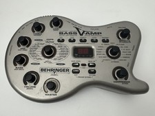 Behringer Bass V-Amp Amplificazione Virtuale Foot Switch Processore Effetti con Custodia