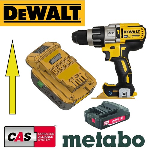Adattatore batteria metabo - batteria,