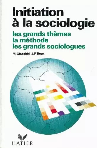 Initiation sociologie - à, la