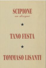 Scipione, Tano Festa, Tommaso Lisanti, cartolina invito ass. Monti, Roma 1991 