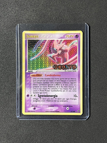 Pokémon deoxys holo - deoxys,