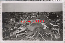 Foto, Luftwaffe, vista di un sacco di rottami aerei (N)51020
