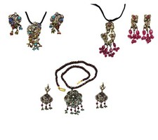 Set pendenti vittoriani con - set,