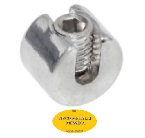 Morsetto acciaio inox 316