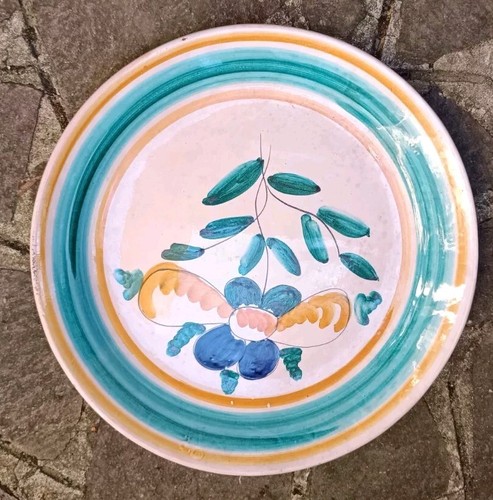 Piatto ceramica caleca vintage - piatto,