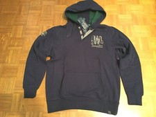 CATBALOU FELPA UOMO CAPPUCCIO 100%COTONE FELPATO BLU TAGLIA XXL