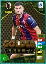 ADRENALYN XL CALCIATORI 2025-26 CARD N. 470 RICCARDO ORSOLINI GOLDEN BALLER 2026