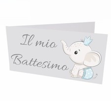 Giomel Bigliettini Battesimo
