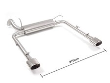 Terminale inox RAGAZZON Fiat