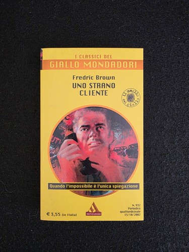 Giallo mondadori uno strano - mondadori,