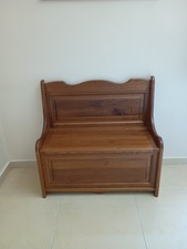 Cassapanca In Legno Massello