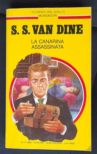 Van dine la canarina - s.s.,